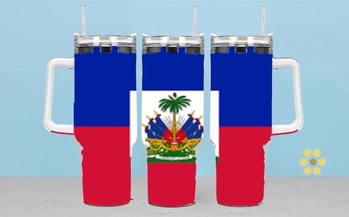 Carnival J'Ouvert Parade Fete Tumblers – Sip in Style with Your Caribbean Flag & Name!