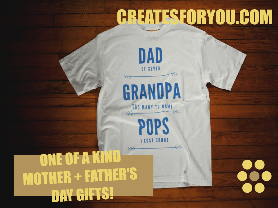 Customize with Names, Years, and Humorous Sayings for a Unique Statement Tee