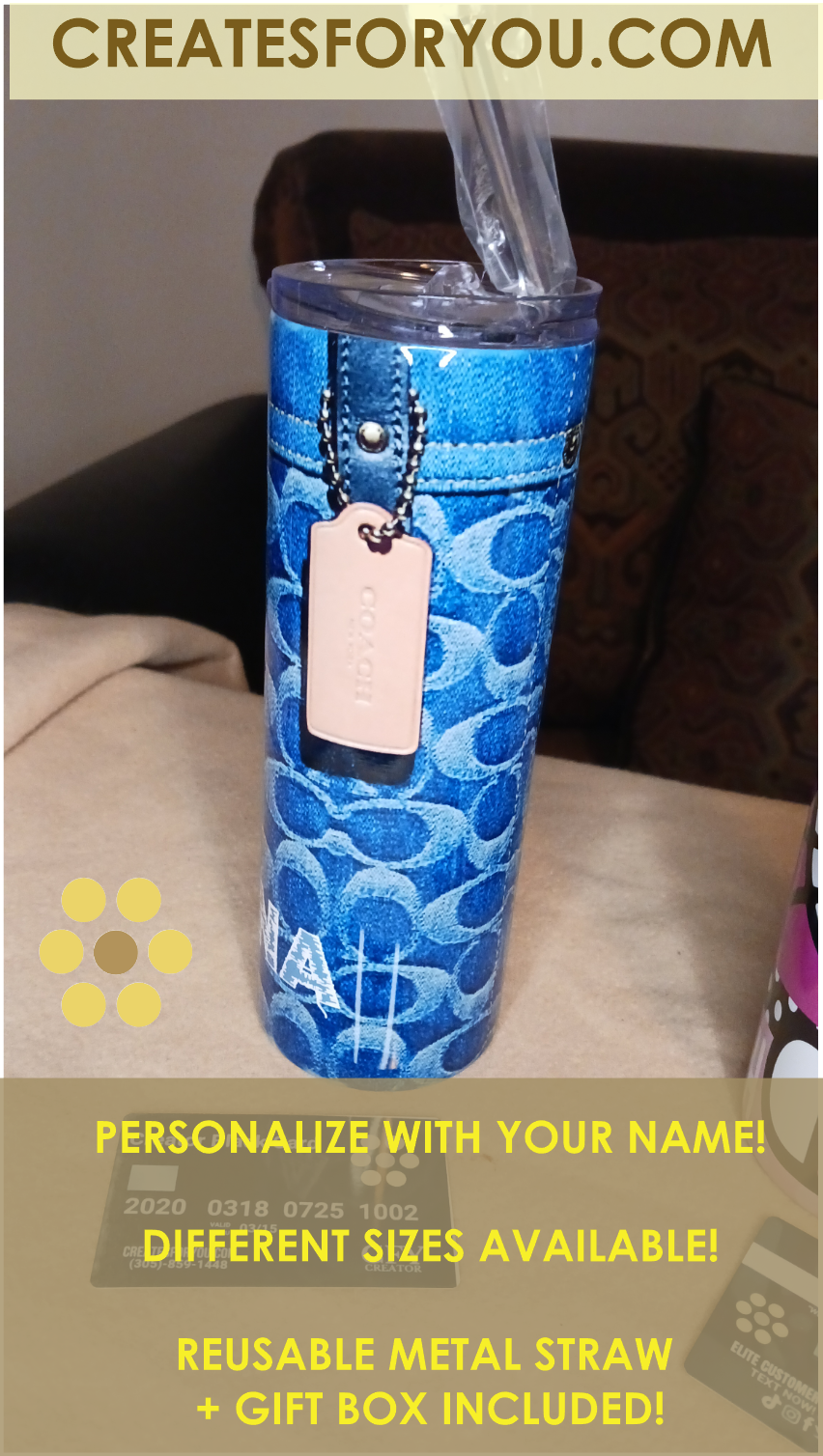 Tumblers - Create Your Own! Personalize, Customize, and Make It Yours