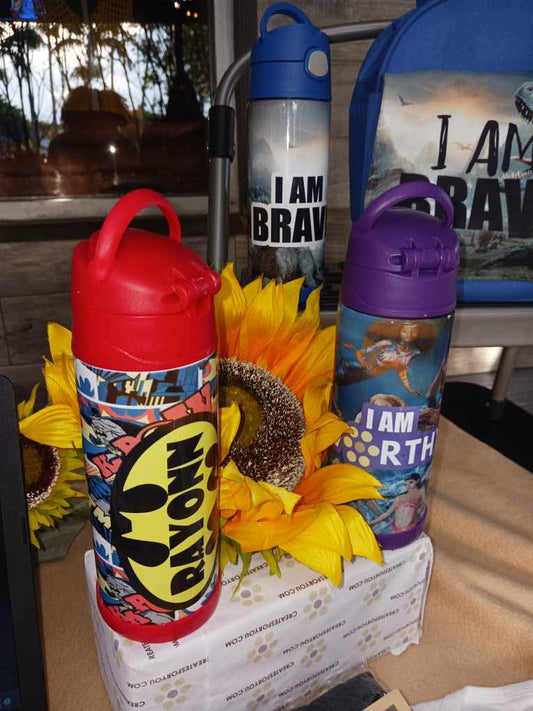 *NEW* Personalized Kids Affirmation Water Bottle Tumbler