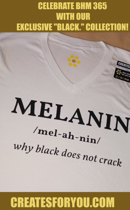 "MELANIN" Juneteenth Bundle: Wearable Heritage, Sippable Pride